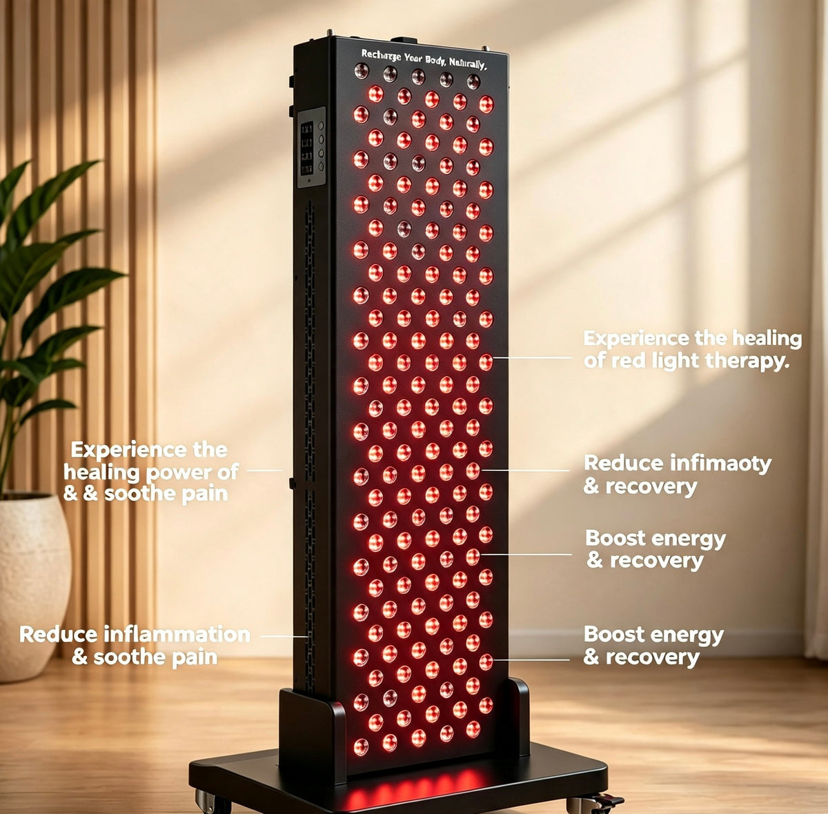 Luminael Full-Body Red Light Therapy Panel
